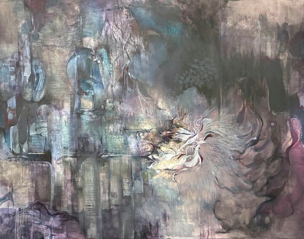 第74回 光陽展　iki（イキ）本心 油 F50